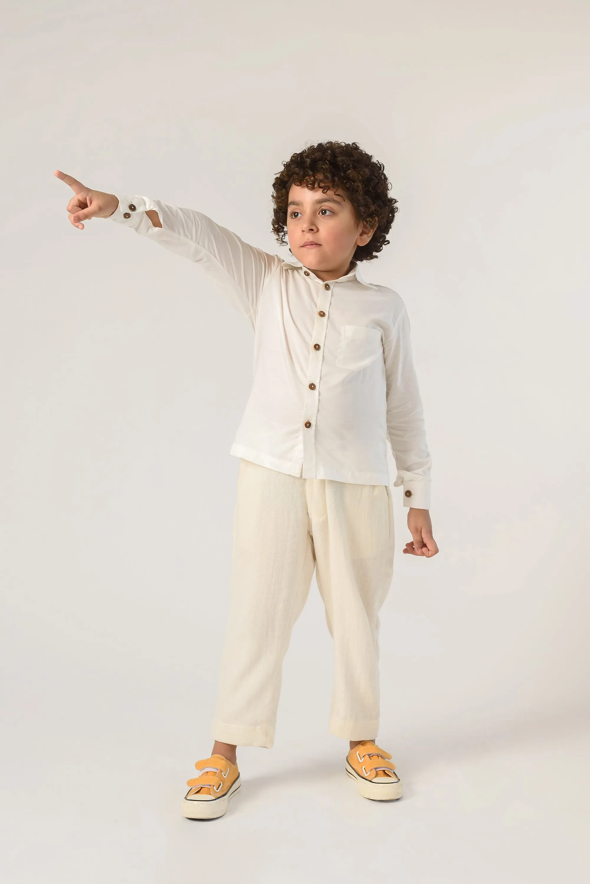 Cloud Atlas- Organic Bamboo Shirt For Boys