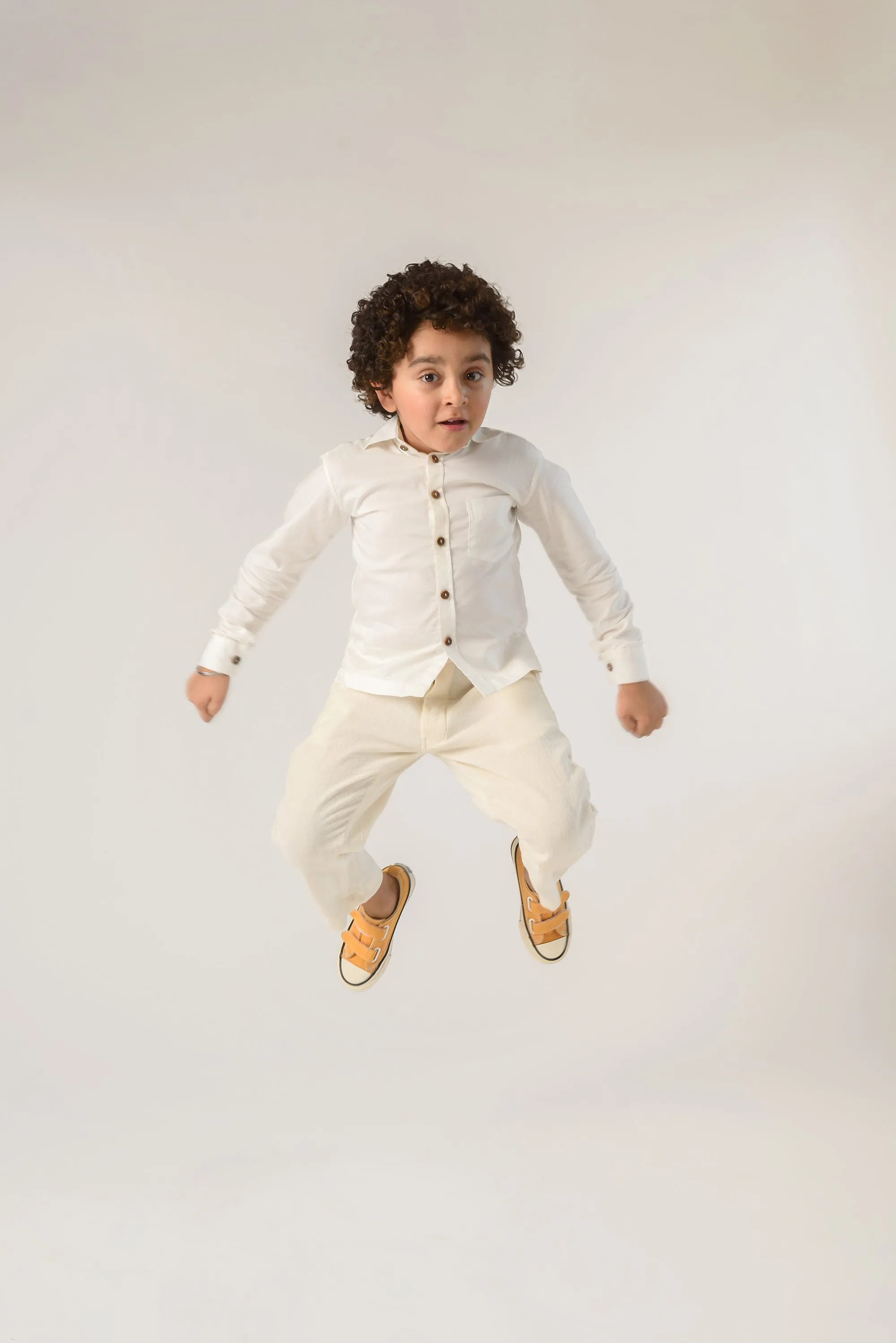 Cloud Atlas- Organic Bamboo Shirt For Boys