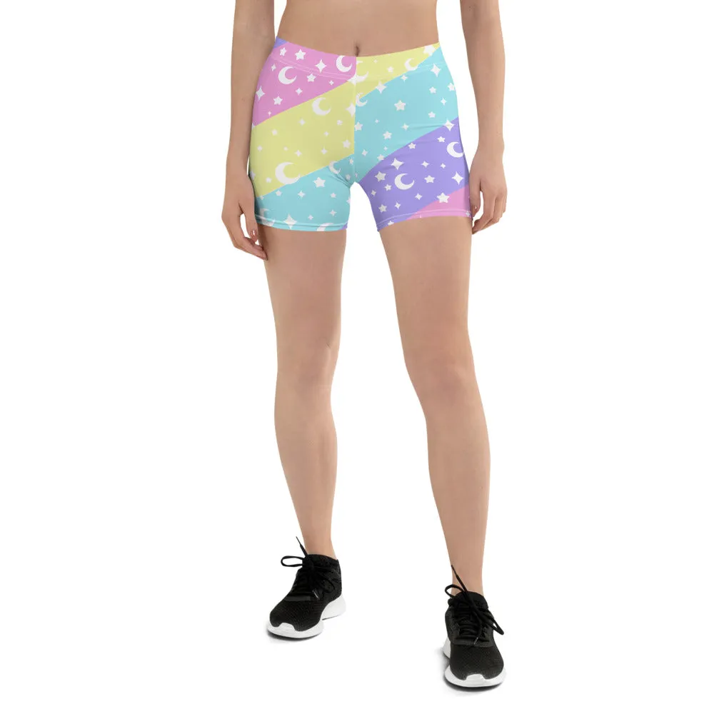 Cosmic Rainbow Shorts