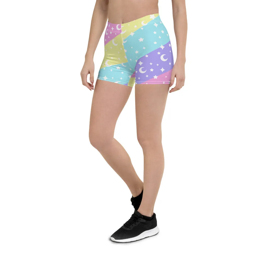 Cosmic Rainbow Shorts