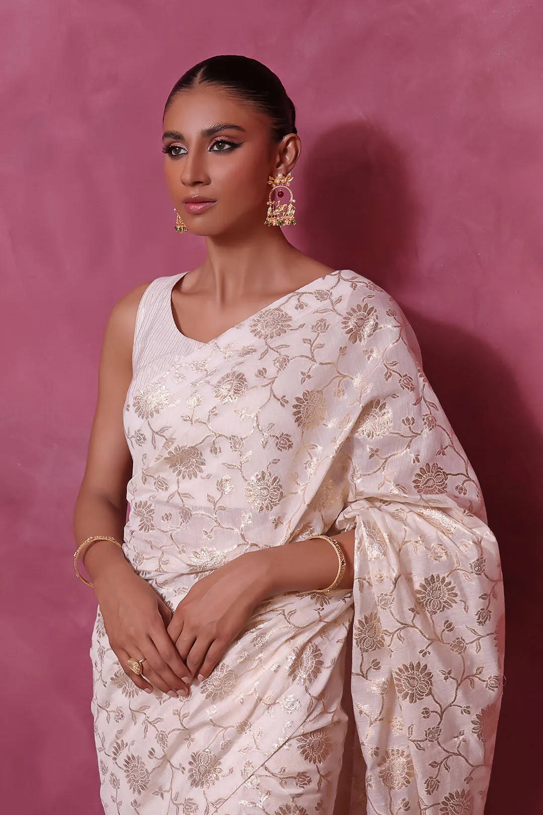 Cotton Lorex Saree | SHIREEN FESTIVE | SR202270