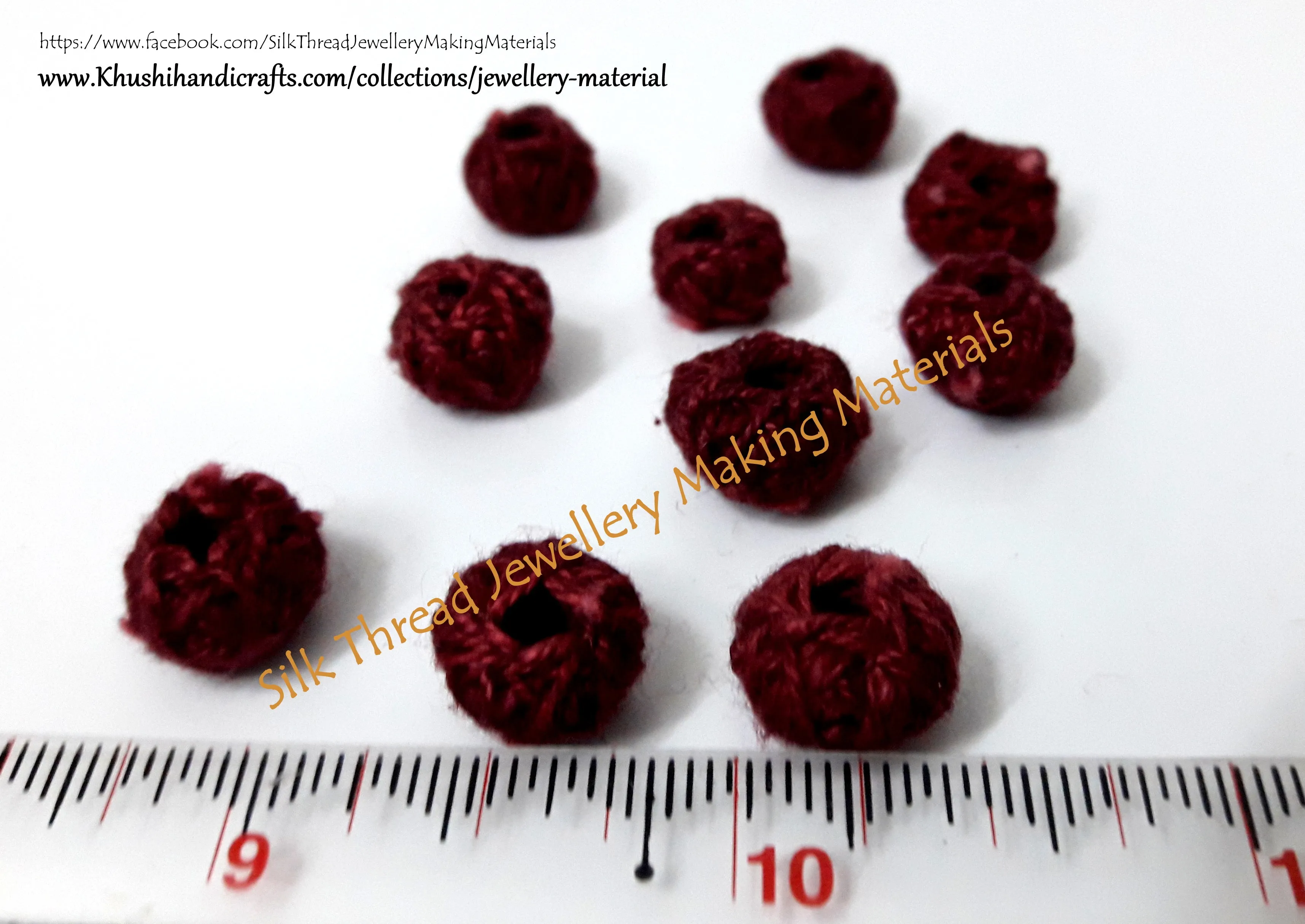 Cotton Thread Bead /Beads