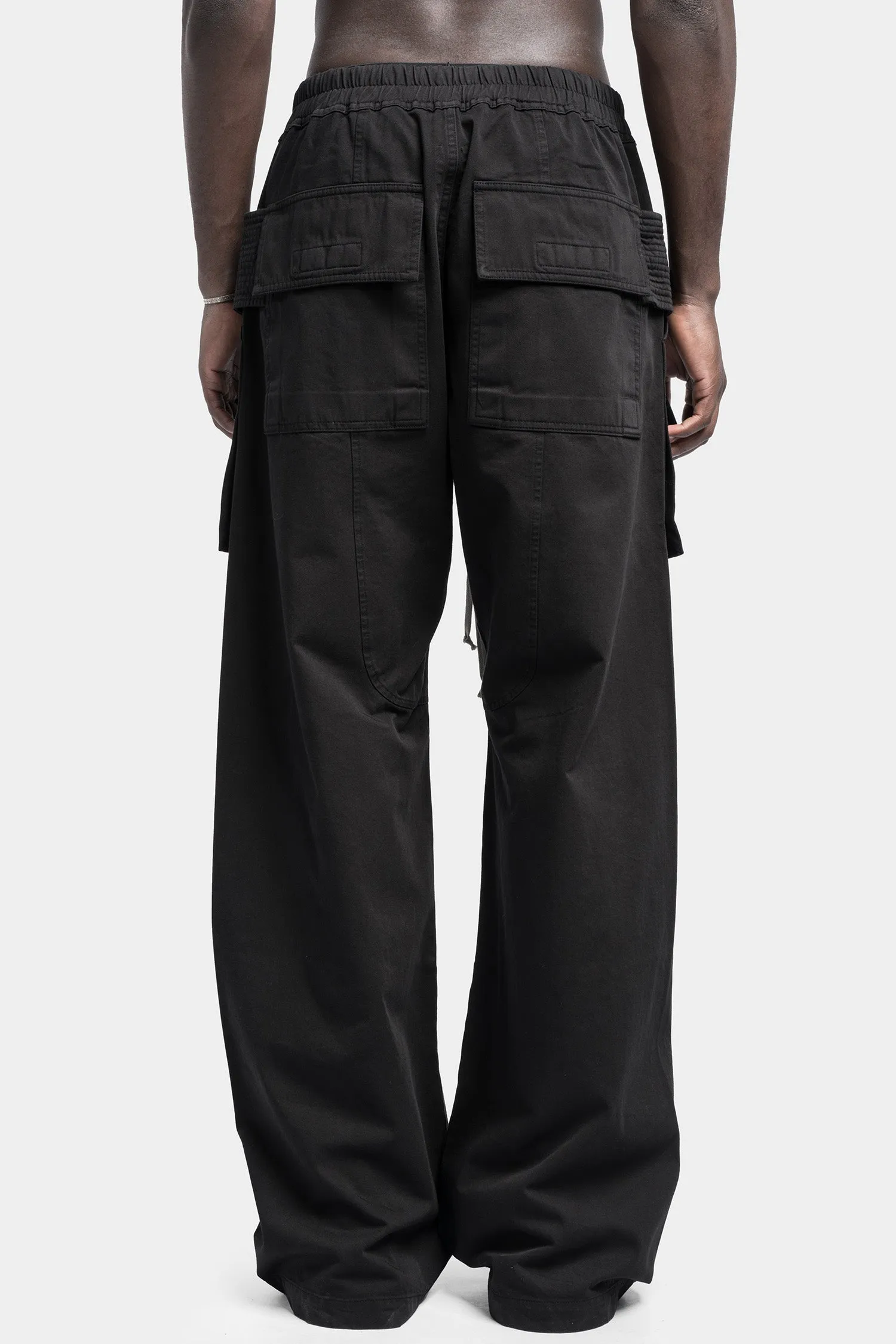 Creatch wide cargo pants