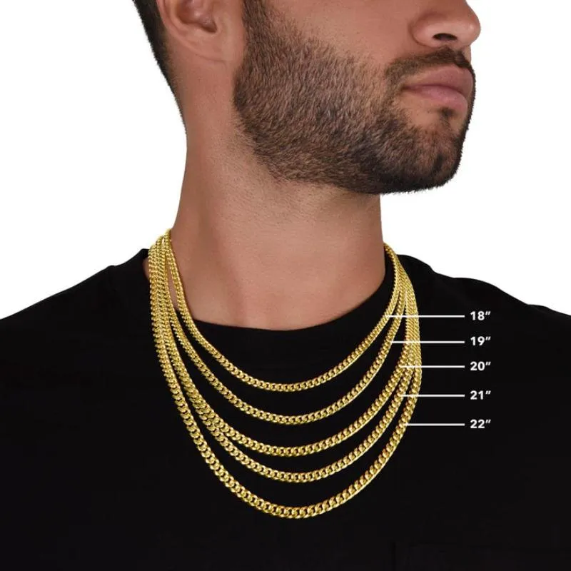 Cuban Link Chain With Secure Clasps For Him