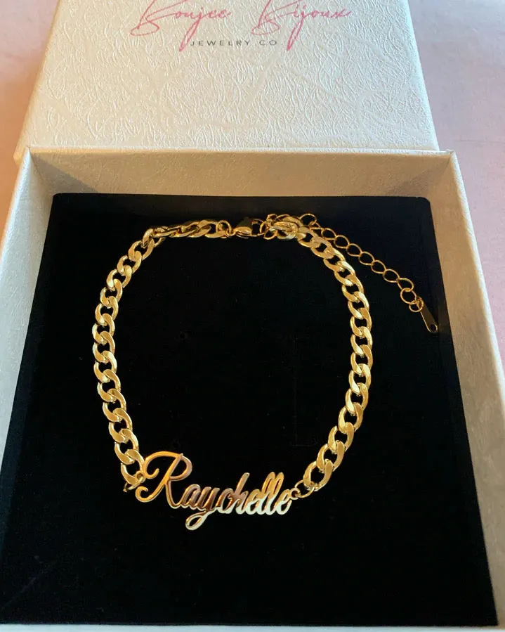 Custom Cuban Link Anklet