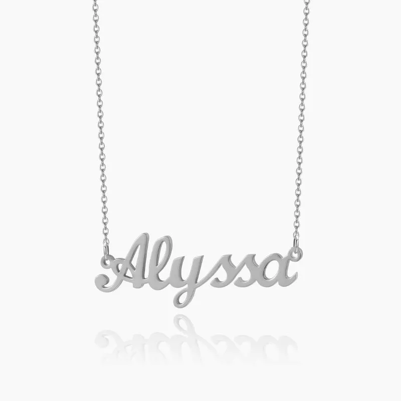 Custom Name Pendant Necklace