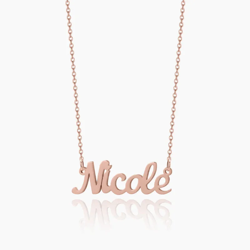 Custom Name Pendant Necklace