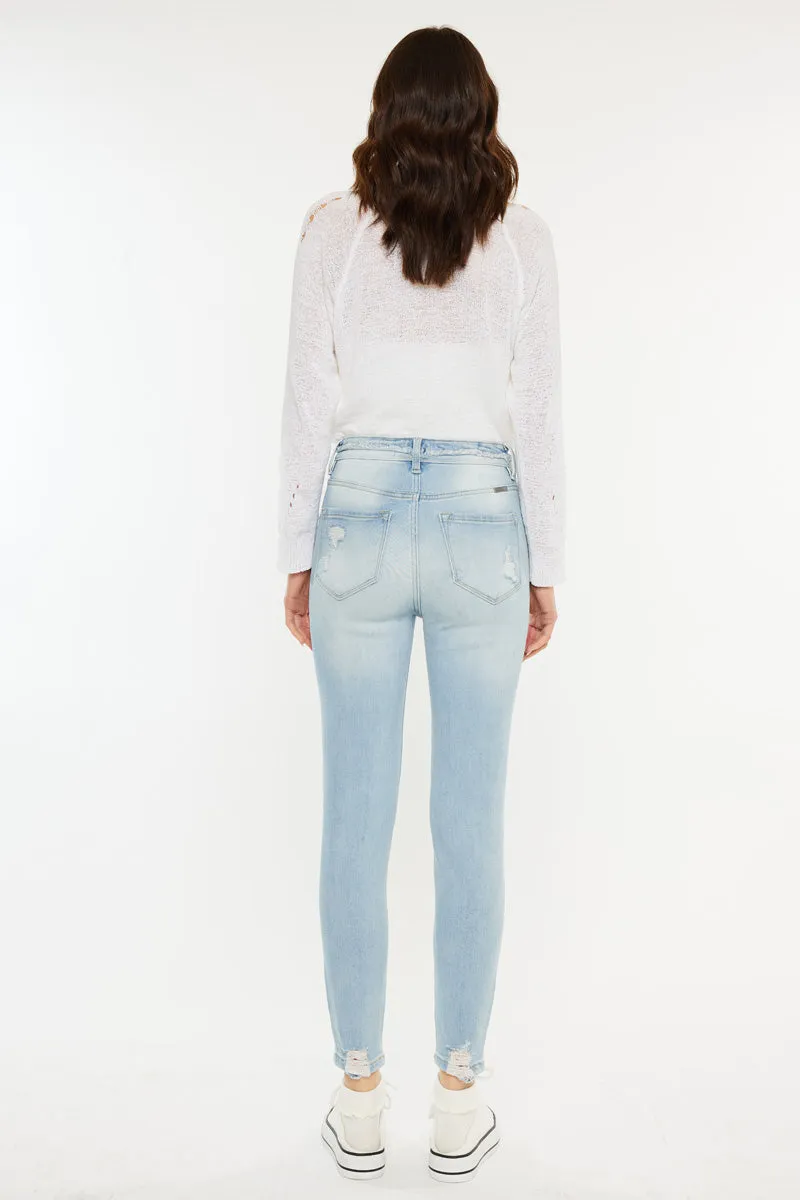 Dakota Ultra High Rise Ankle Skinny Jeans