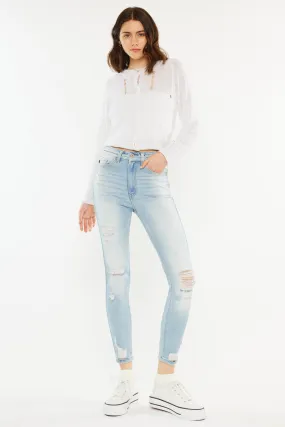 Dakota Ultra High Rise Ankle Skinny Jeans