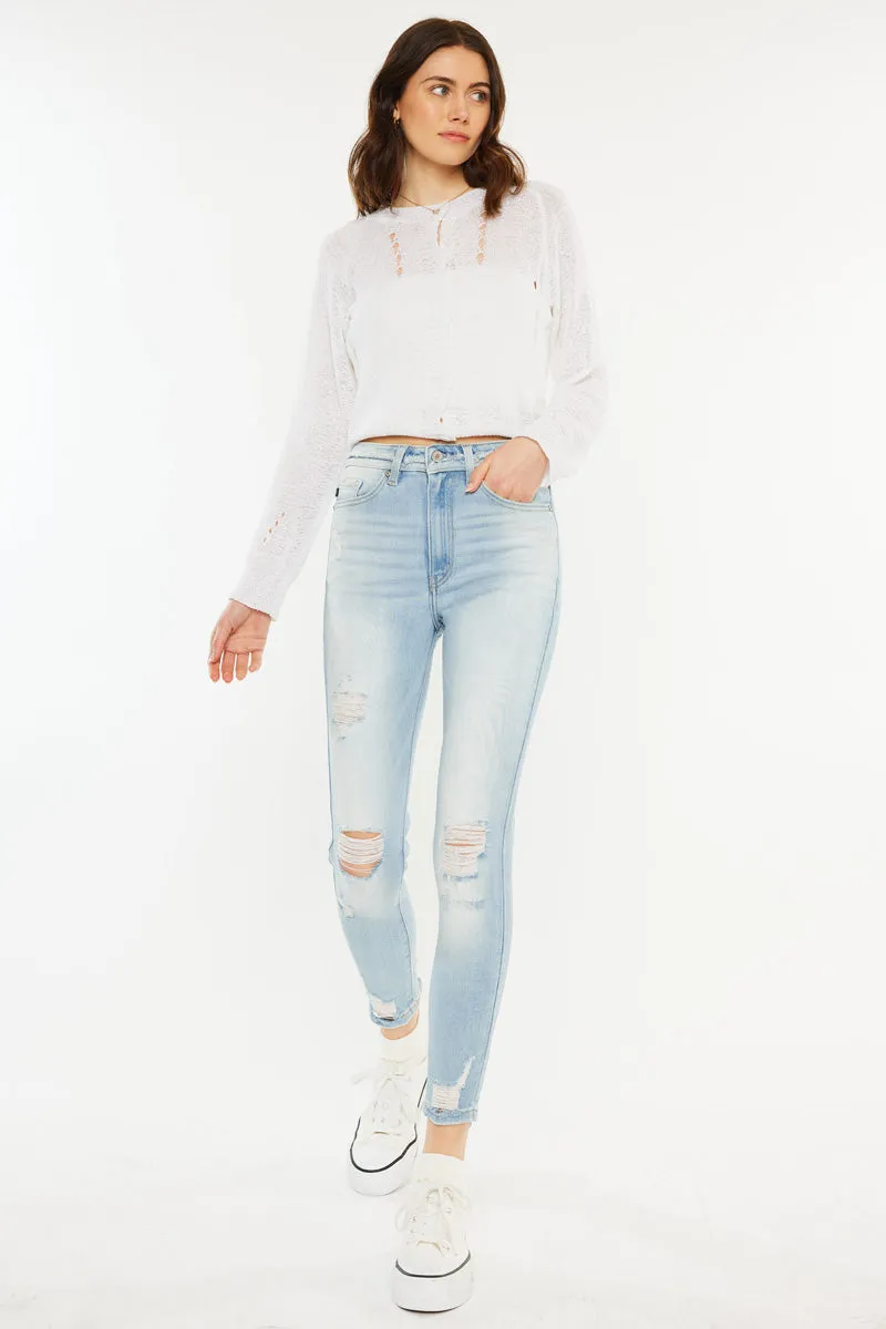 Dakota Ultra High Rise Ankle Skinny Jeans