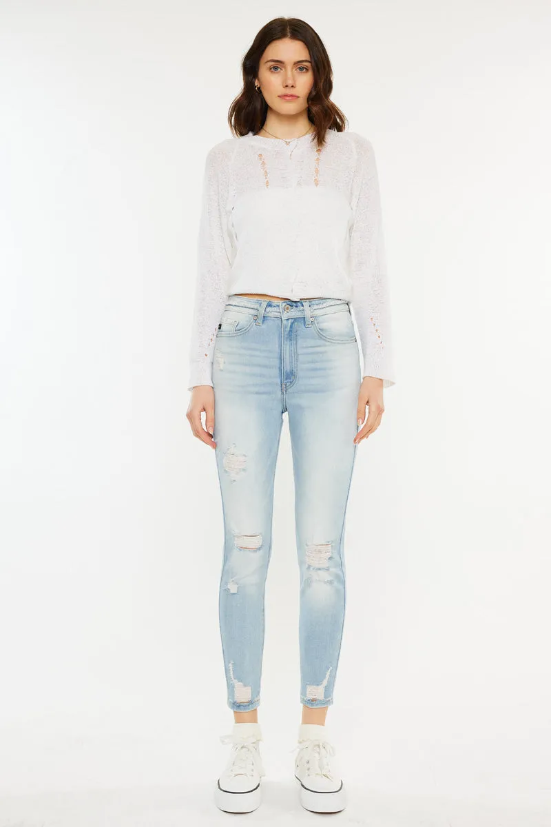 Dakota Ultra High Rise Ankle Skinny Jeans