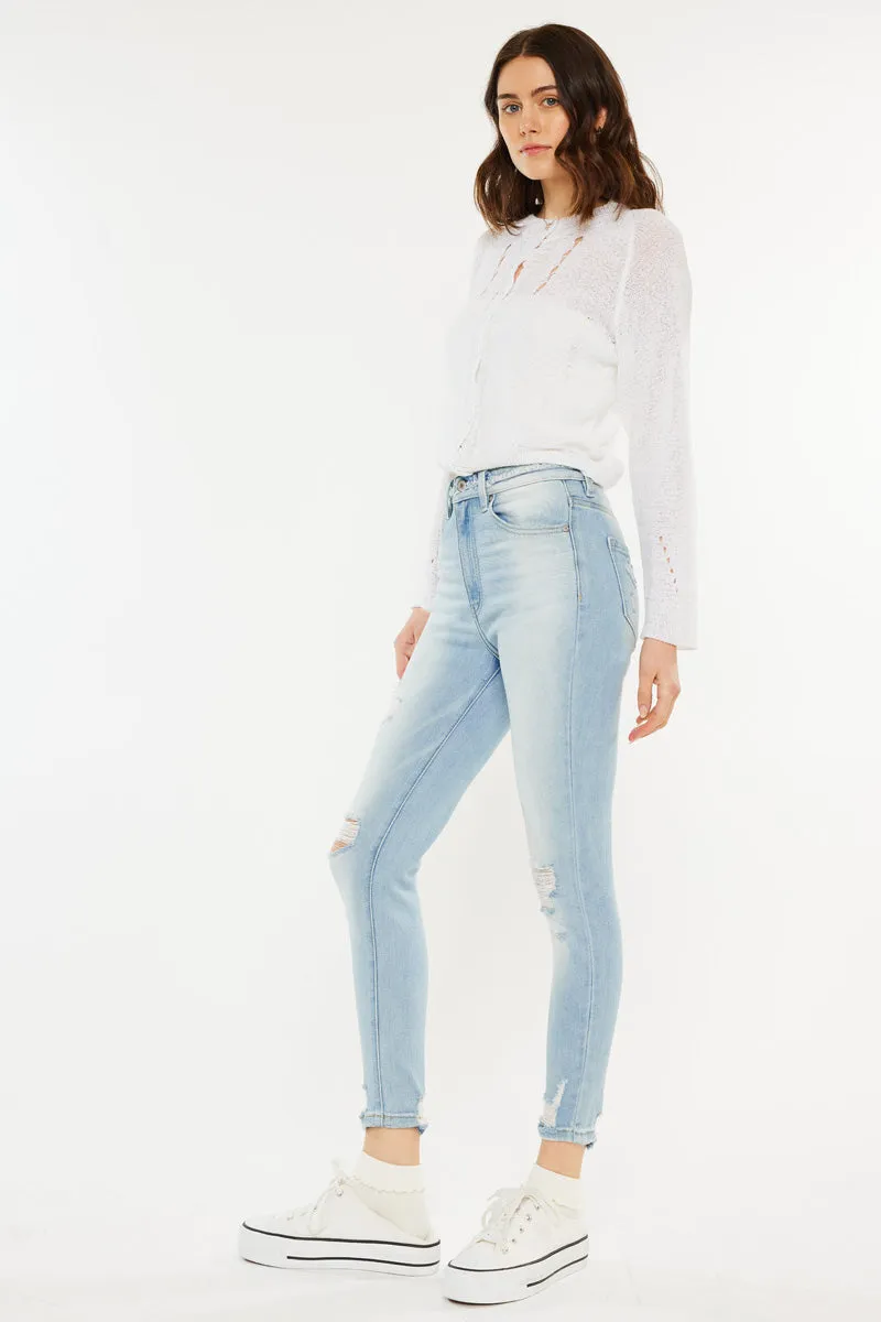 Dakota Ultra High Rise Ankle Skinny Jeans