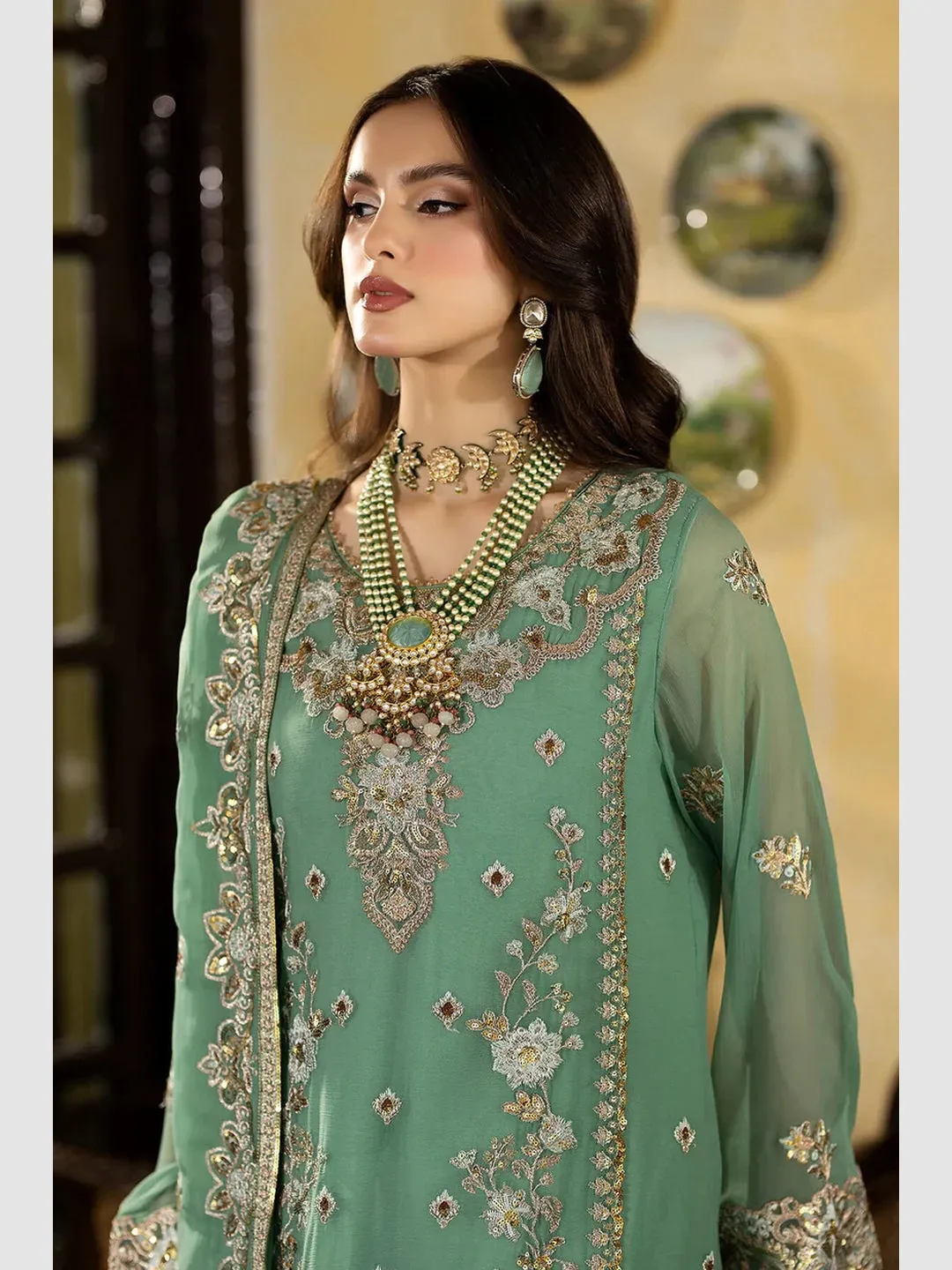 Deluxe Embroidered Chiffon