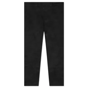 Diagonal Pkt Carpenter Pant - Black/White