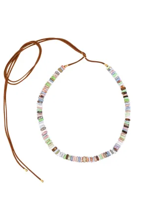 Diamond Rondell Beaded Necklace