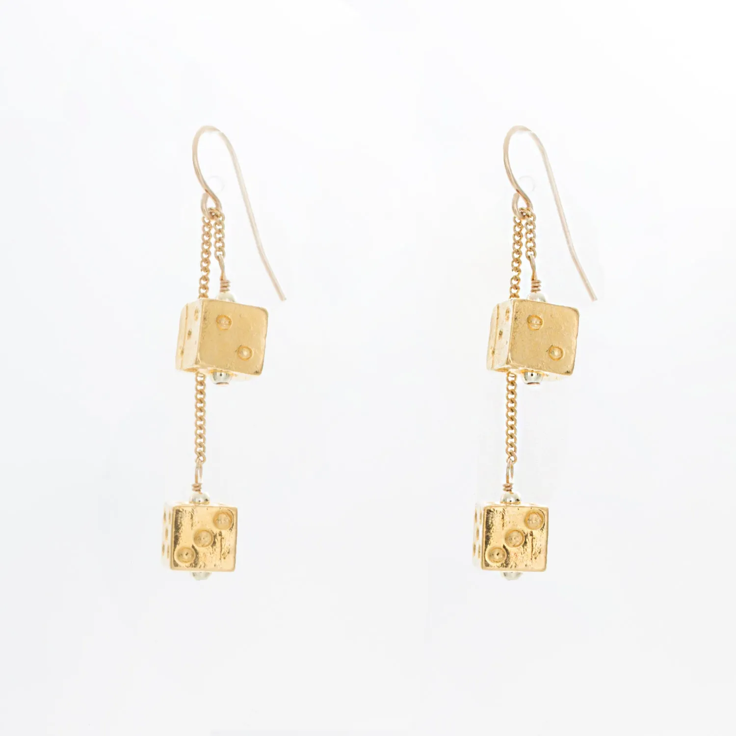 Double Dice Earrings