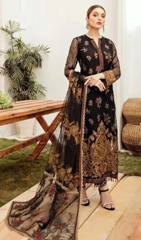 Eid Special Georgette Designer Heavy Embroidered Pakistani Style Dress