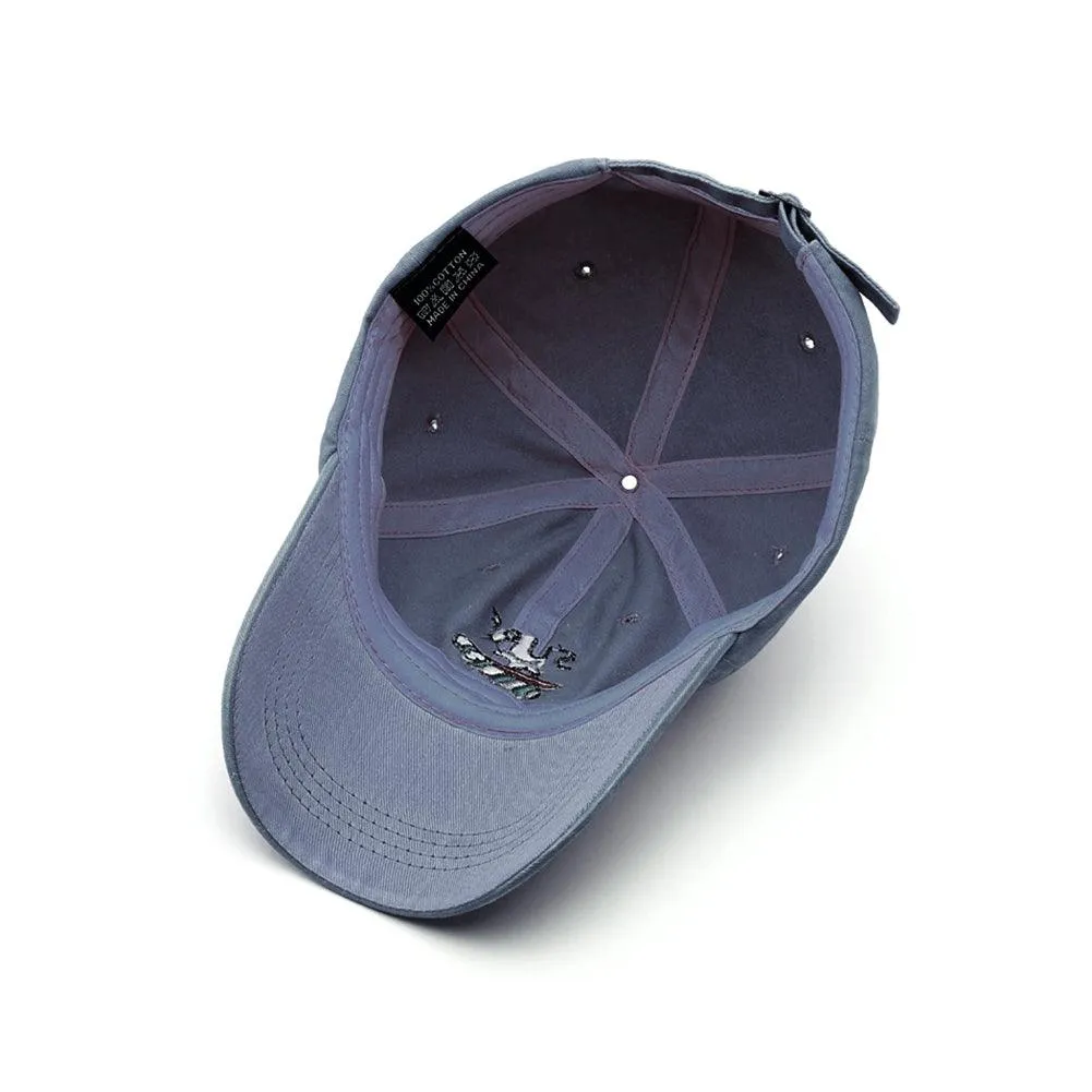 Embroidered Cotton-Twill Adjustable Baseball Cap - SURF WAVE