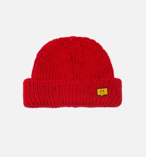 Enamel Pin Beanie Ruby Mens Hat - Ruby