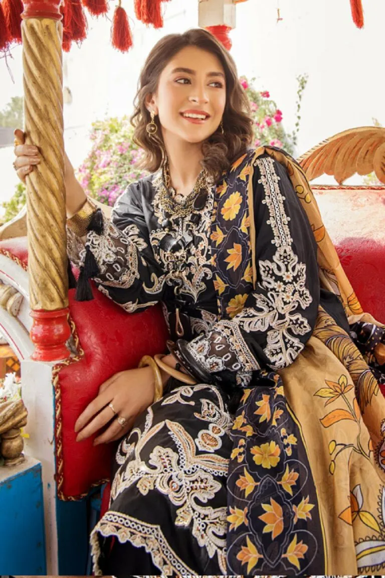 Etoiles By Zebaish Embroidered Lawn 2023 | ED-05