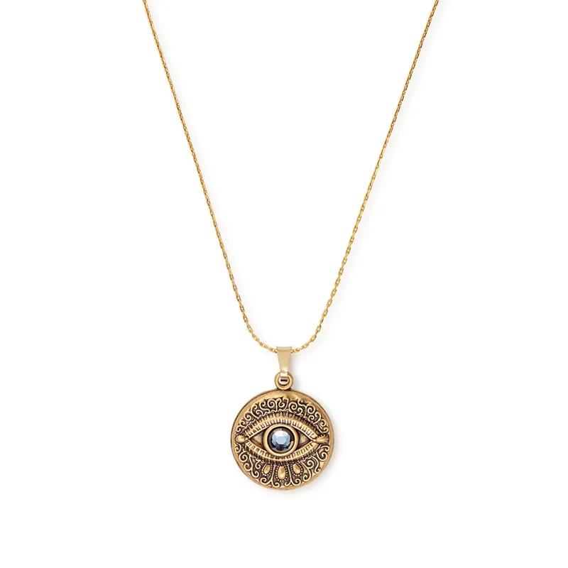 Evil Eye Necklace, Adjustable