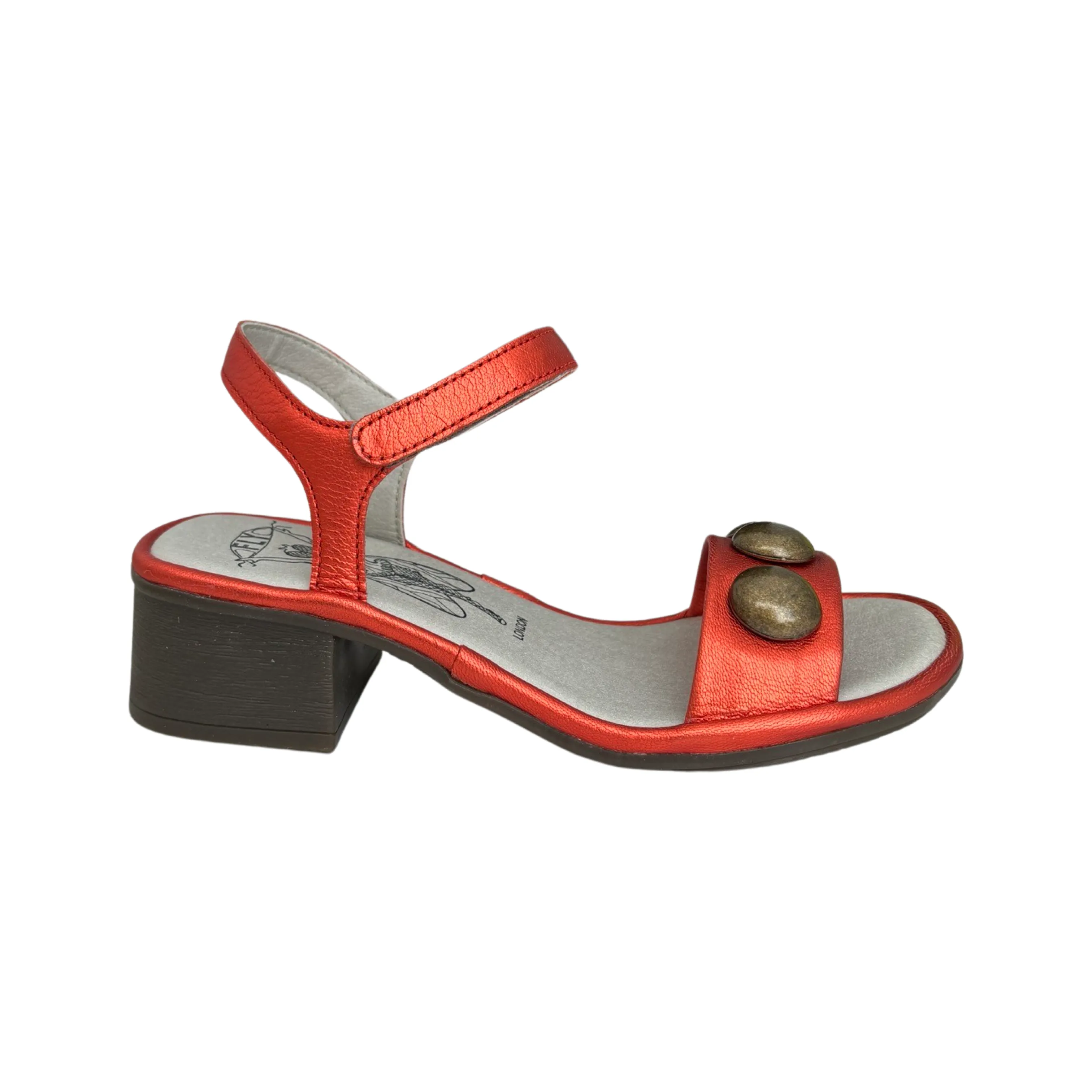 Exie487 Red Sandal