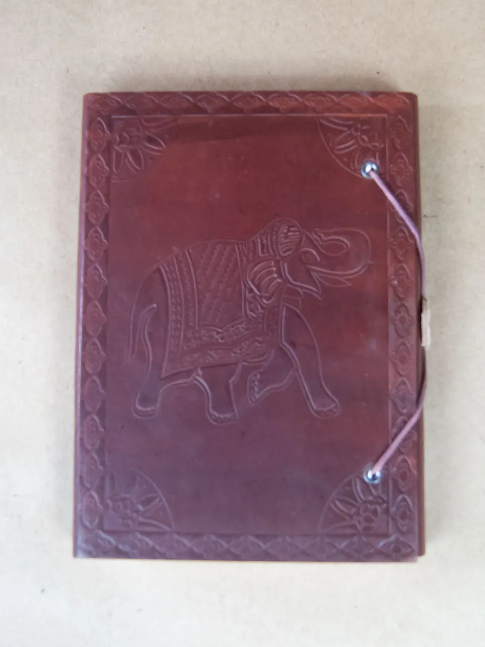 Extra Large Leather Bound rice paper Journal