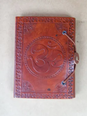 Extra Large Leather Bound rice paper Journal