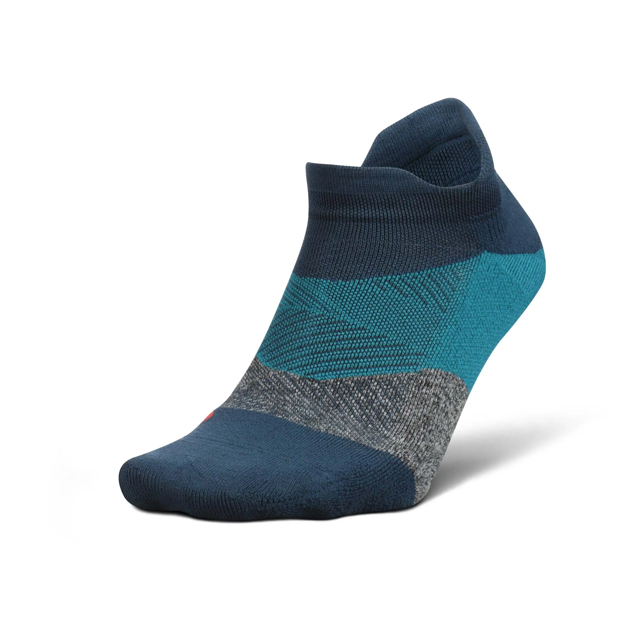 Feetures | Unisex Elite Light Cushion No Show Tab - Trek Teal