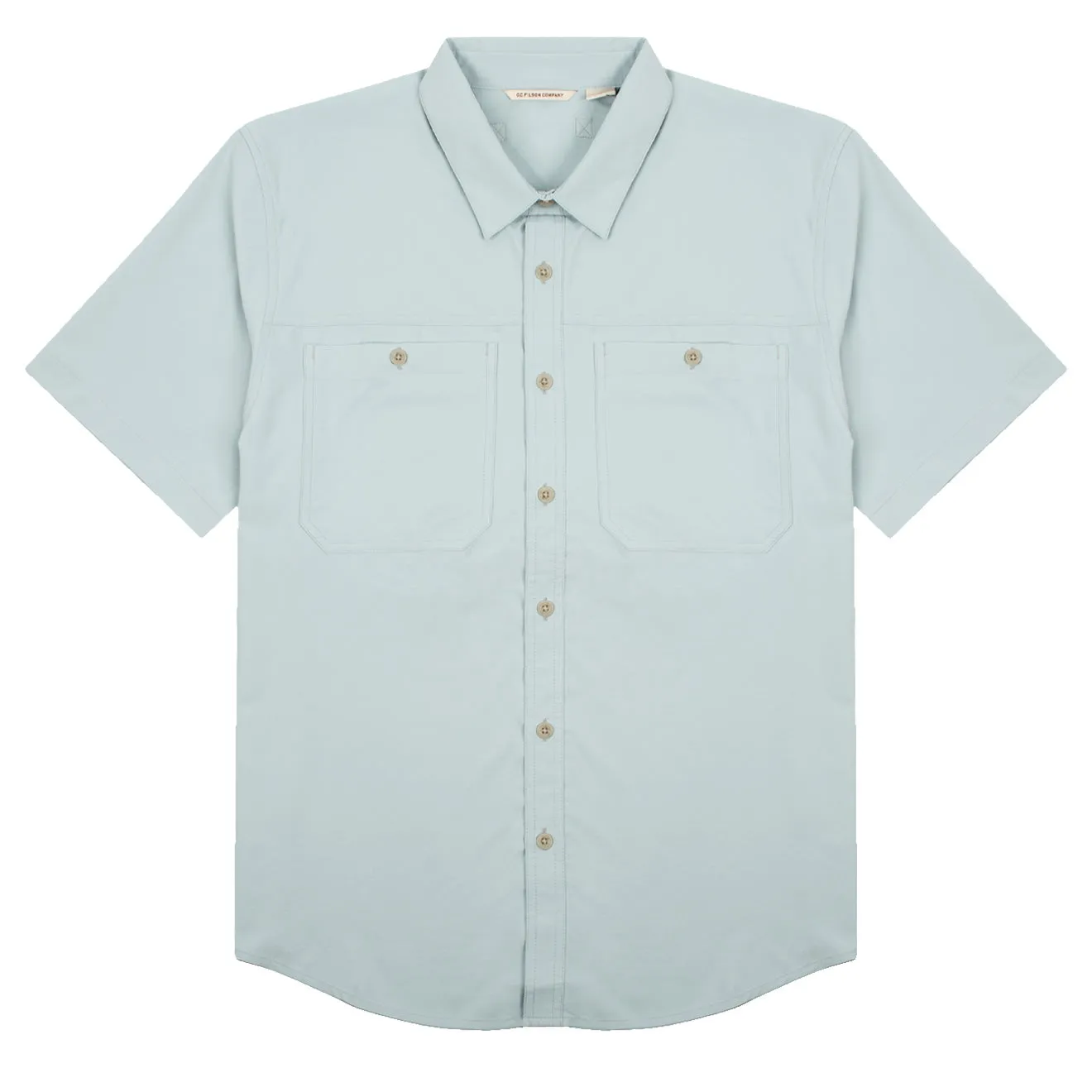 Filson Ultra-Light Short Sleeve Shirt Gulf Blue