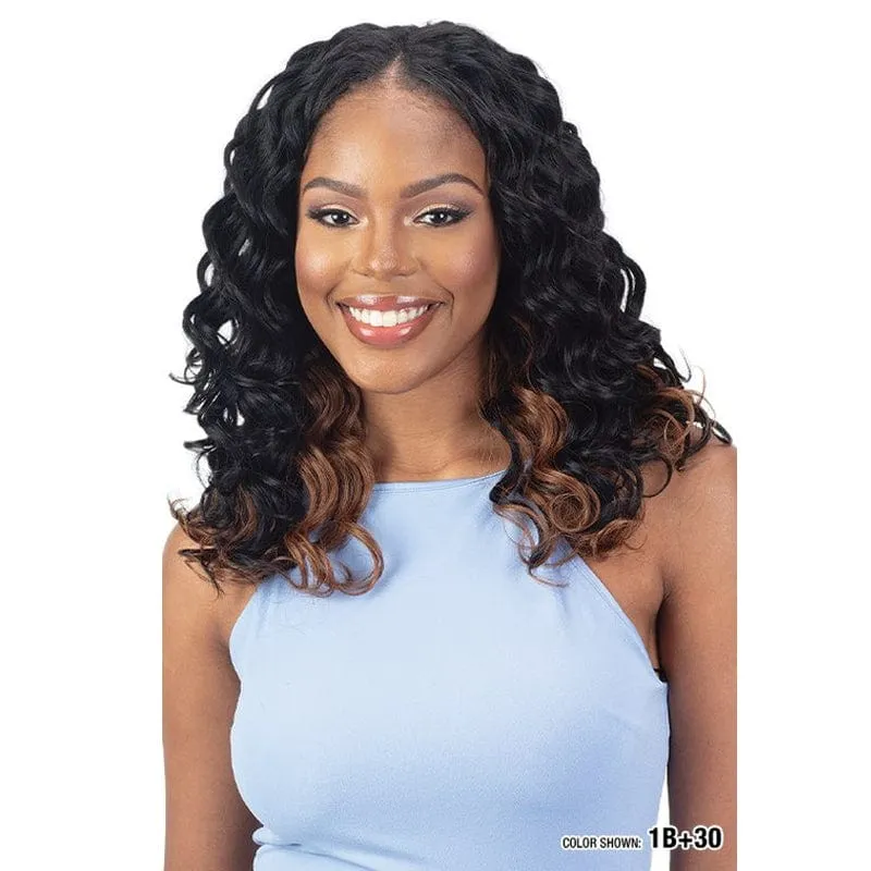 FLOWY LOOSE DEEP 14 | Shake N Go Organique Mastermix Synthetic Weave