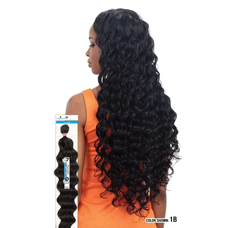 FLOWY LOOSE DEEP 24 | Shake N Go Organique Mastermix Synthetic Weave