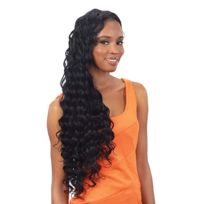 FLOWY LOOSE DEEP 24 | Shake N Go Organique Mastermix Synthetic Weave