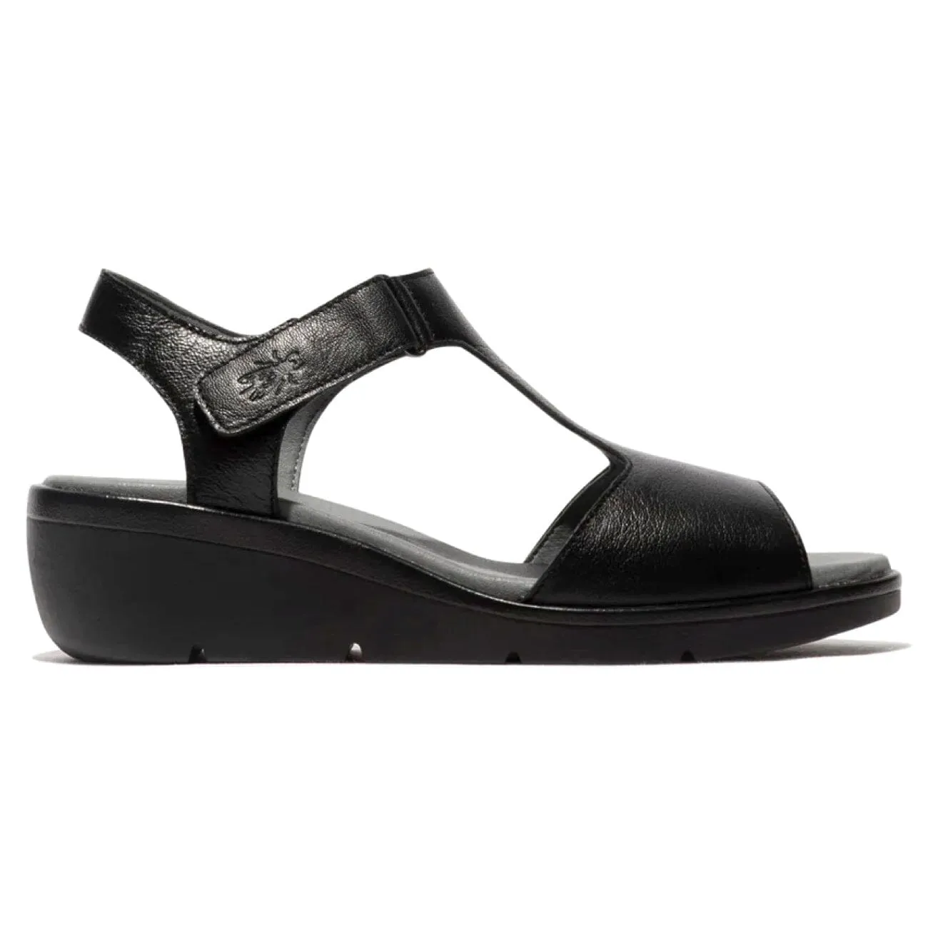 Fly London, NOVA932, Sandal, Leather, Black