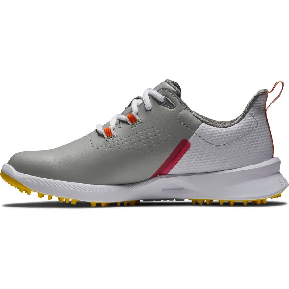 Footjoy Chaussures de golf Fuel Lady BLanc Gris rose