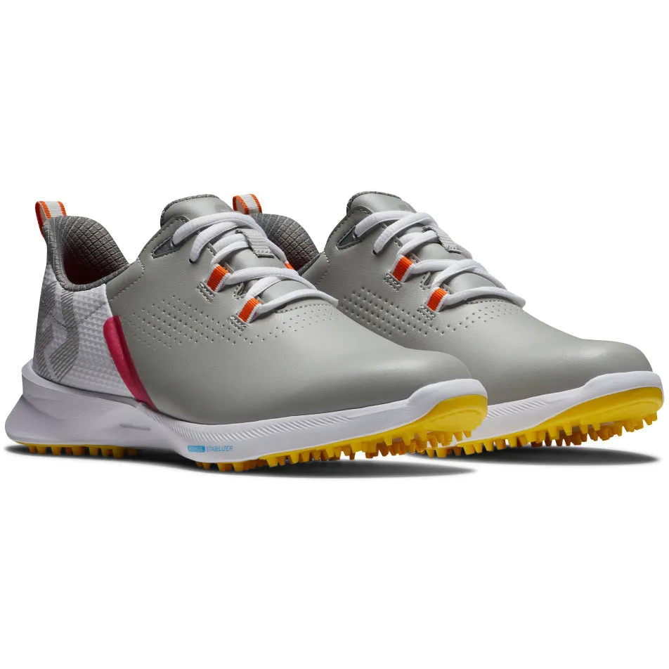 Footjoy Chaussures de golf Fuel Lady BLanc Gris rose