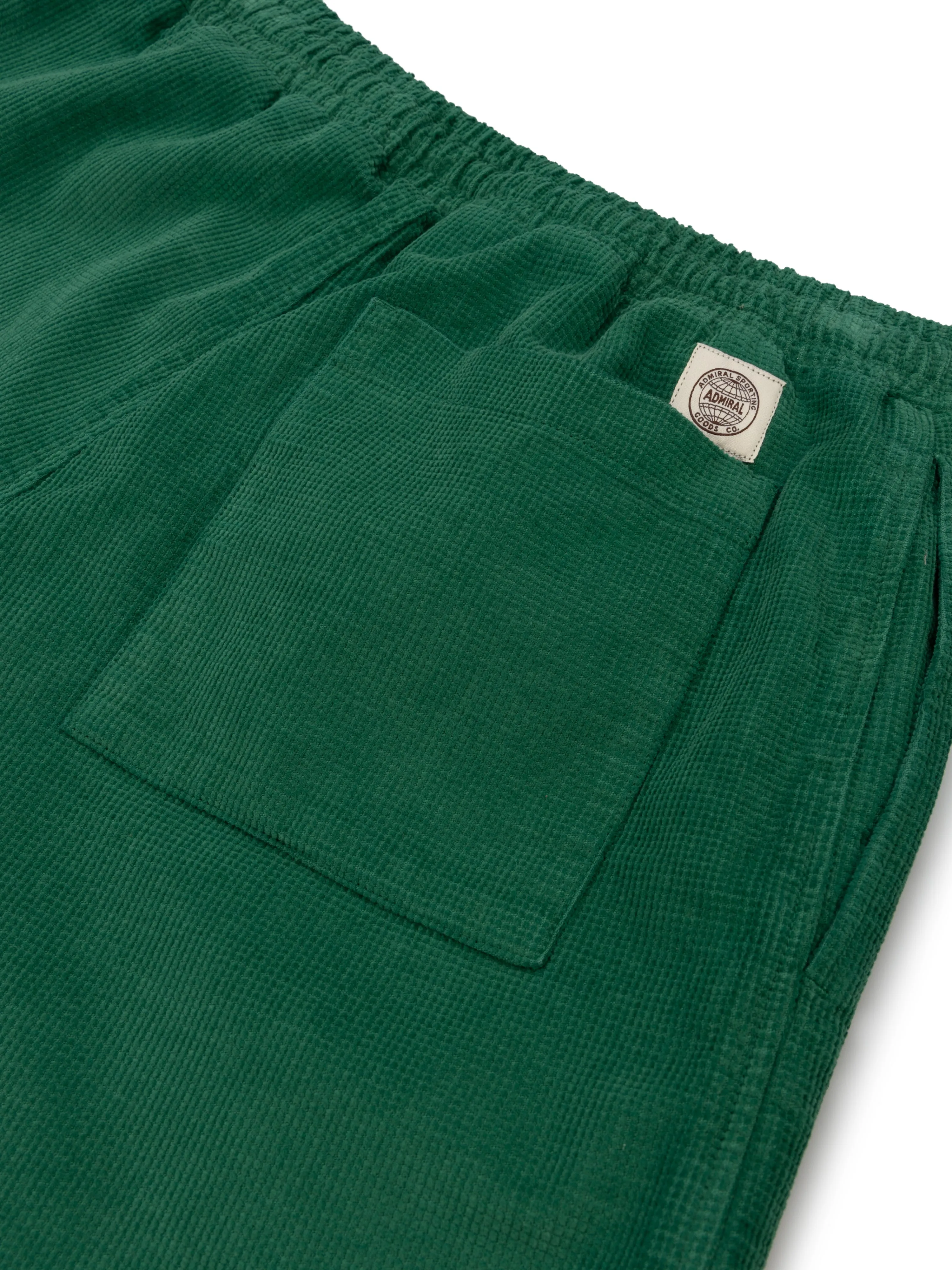 Freemens Cord Short - Mallard Green