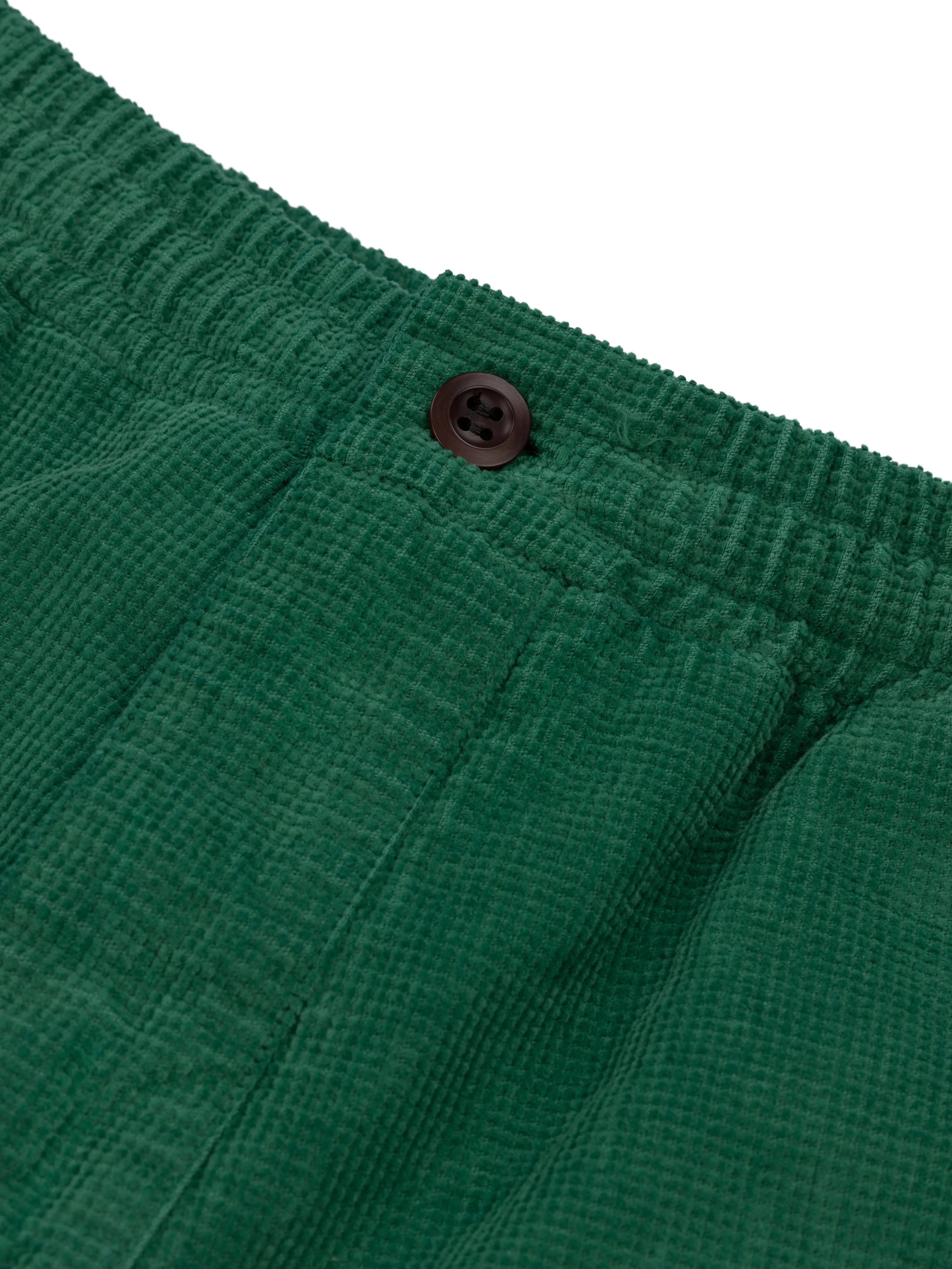 Freemens Cord Short - Mallard Green