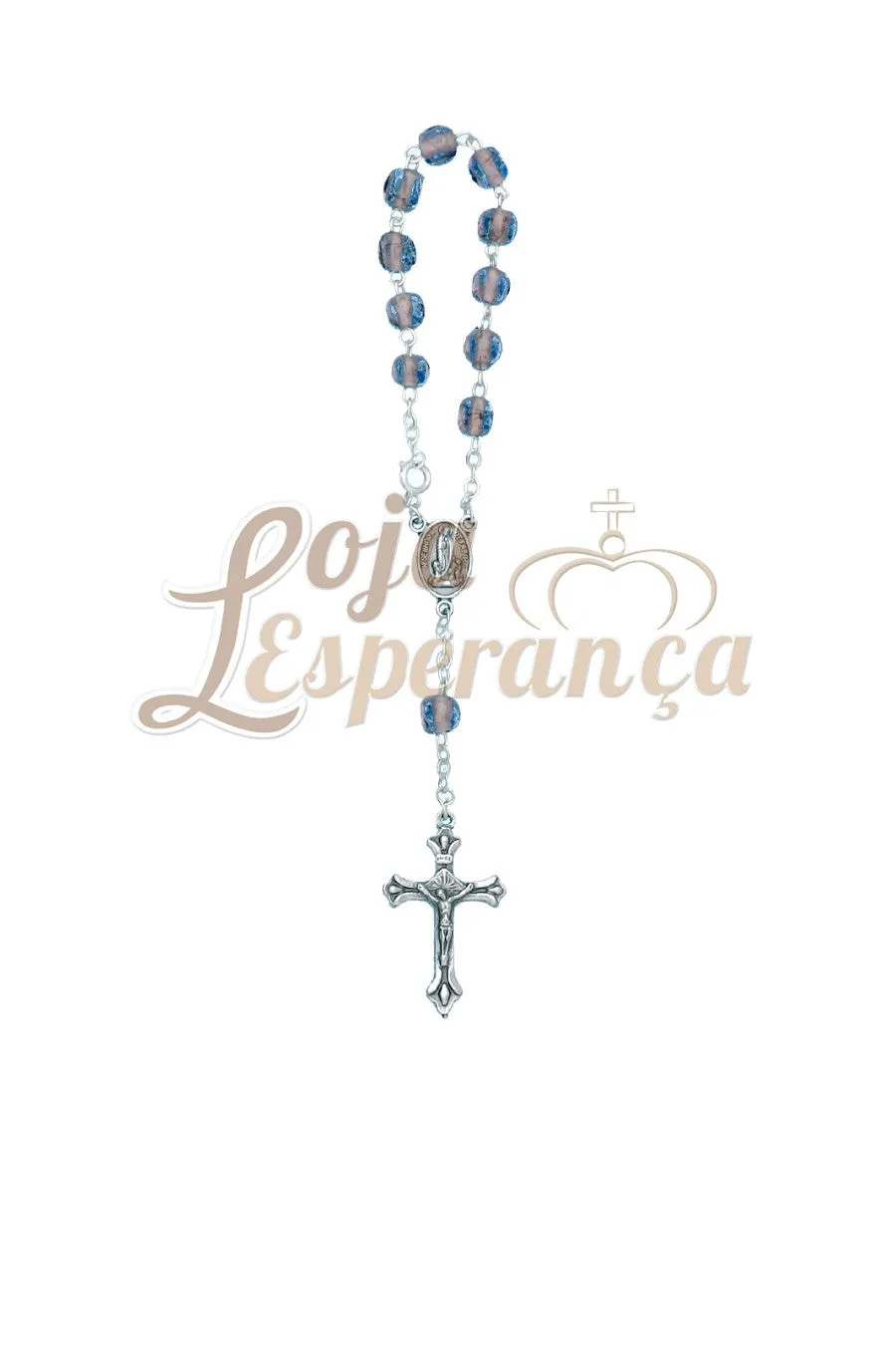 Glass Decade Rosary