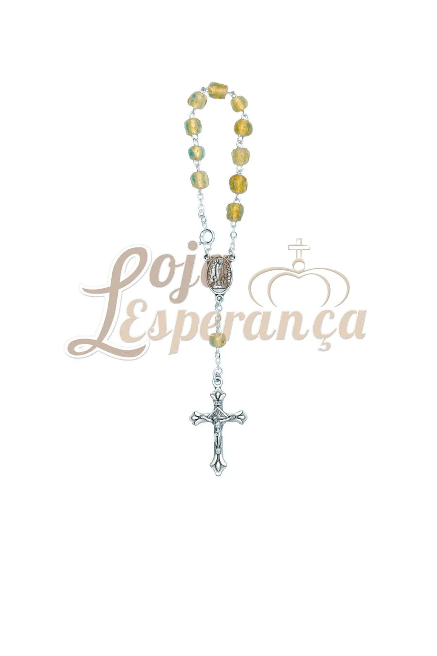 Glass Decade Rosary