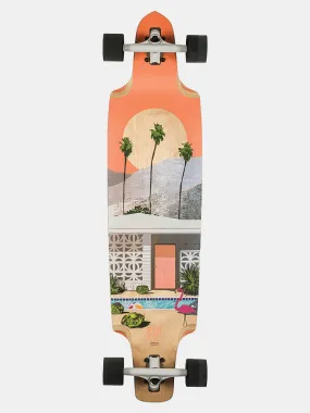 Globe Spearpoint 40 Drop-Thru Longboard - Motel