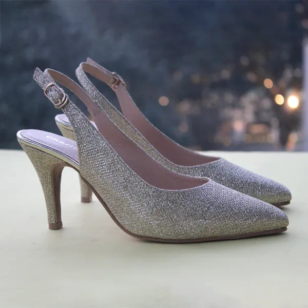 Golden Heel Sandal for women