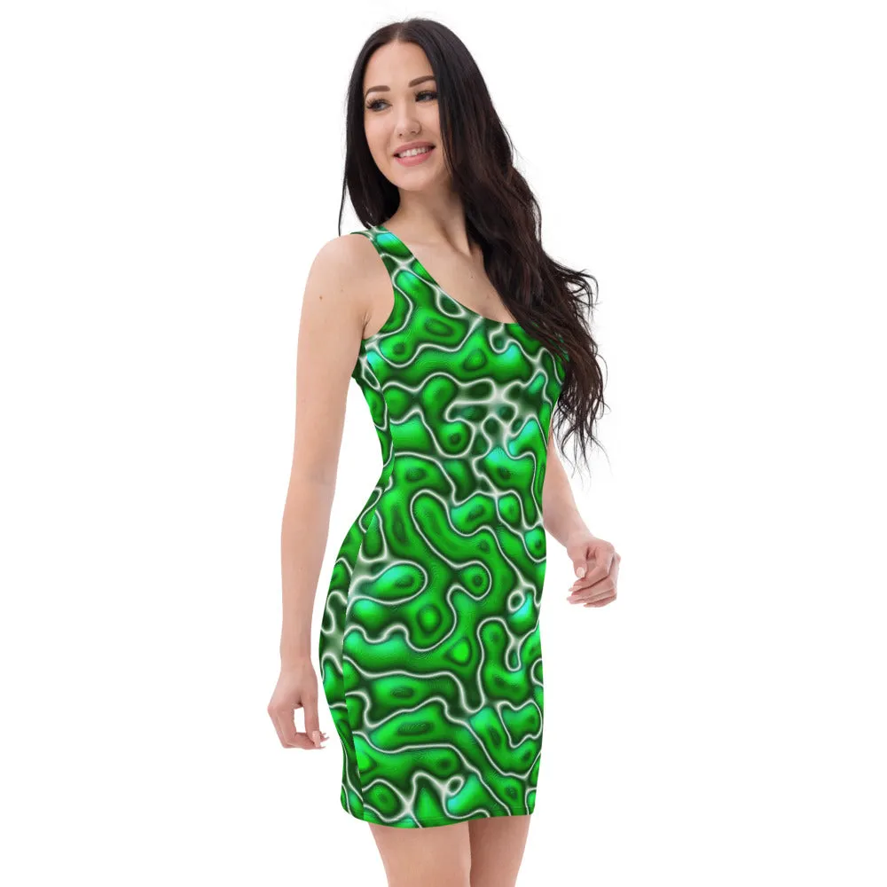 Green Marble Dress