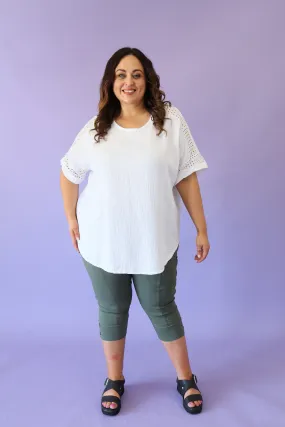 Hana Cotton Blouse in White