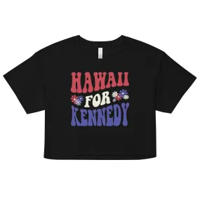 Hawaii for Kennedy Groovy Women’s Crop Top