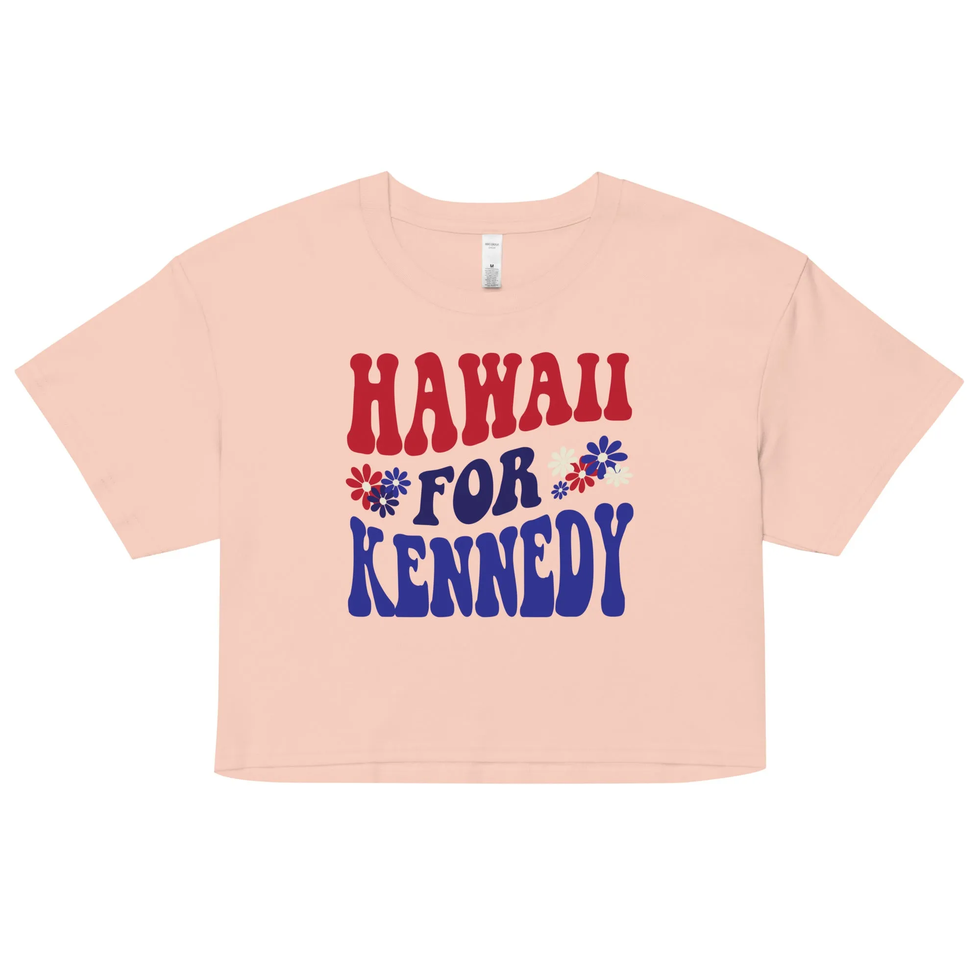 Hawaii for Kennedy Groovy Women’s Crop Top