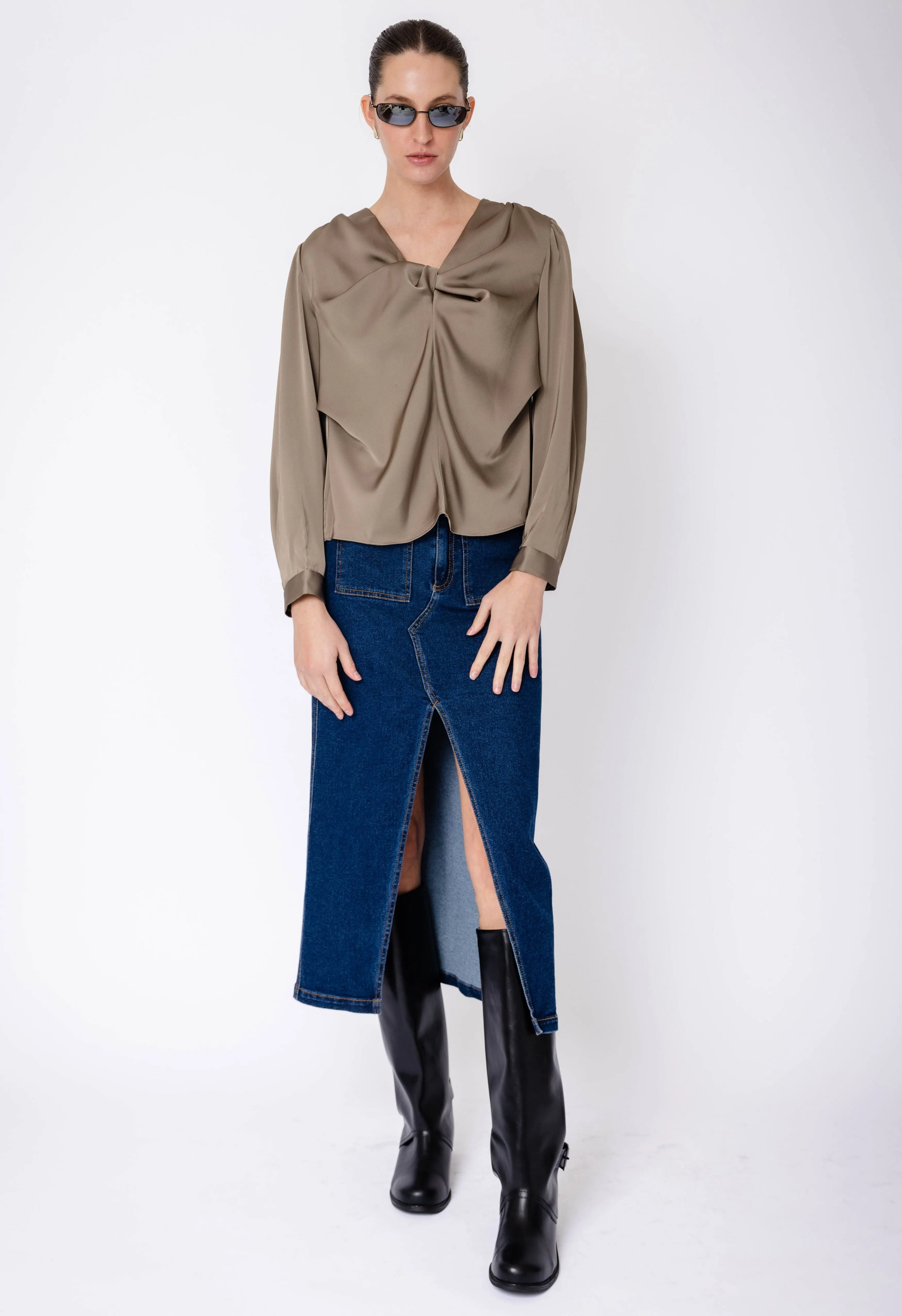 Hazel Twist Blouse