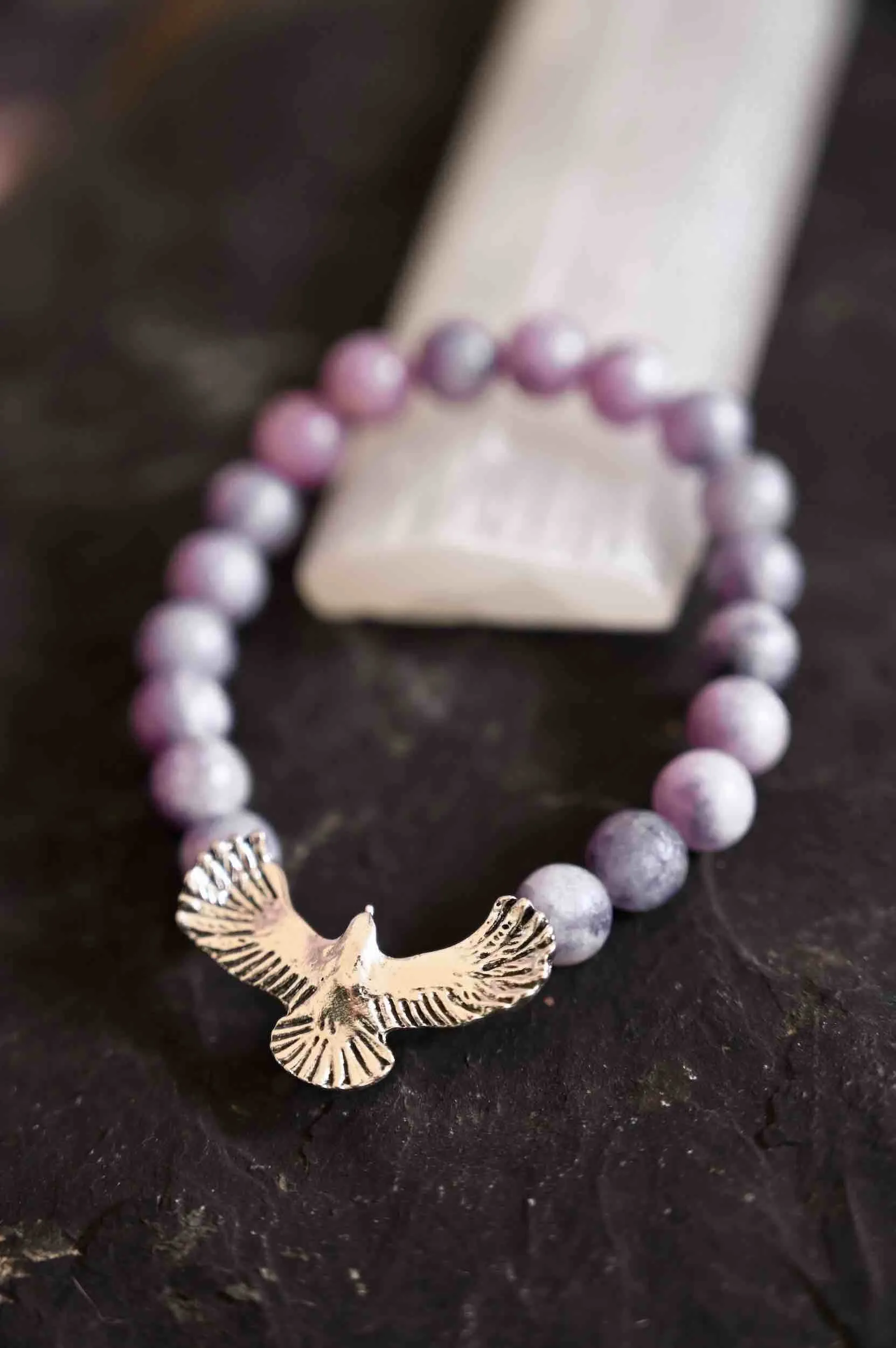 I Am At Peace Lepidolite Bracelet