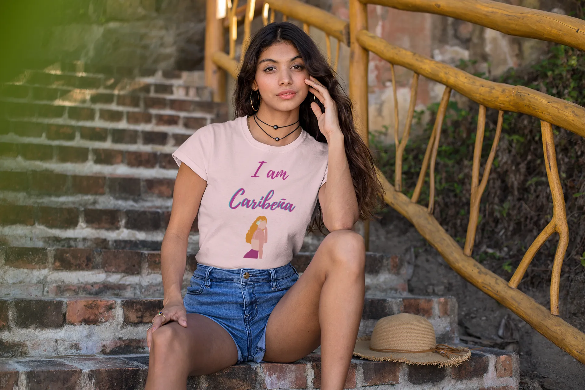 I am Caribea Blonde Tee