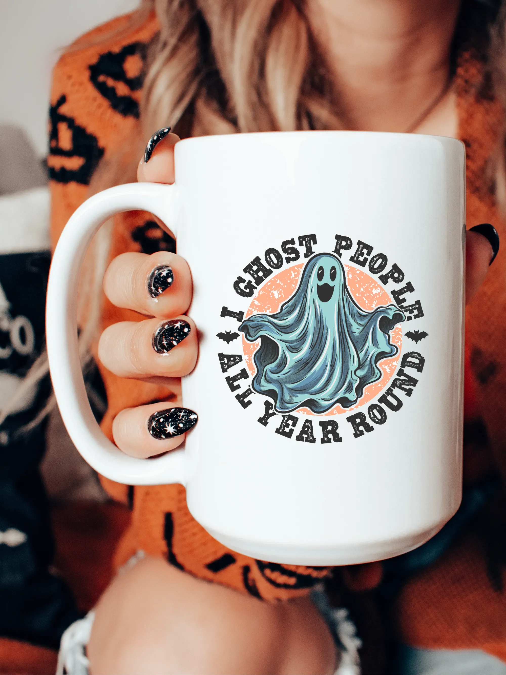 I Ghost People All Year Round Mug